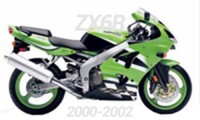 2000-2002 ZX6R Carénage