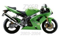 2003-2004 ZX6R Carénage