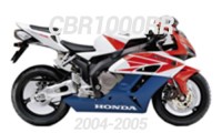 2004-2005 CBR1000RR Carénage