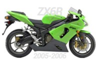 2005-2006 ZX6R Carénage