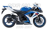 2006-2007 GSXR 600-750 Carénage