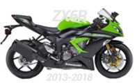 2013-2018 ZX6R Carénage