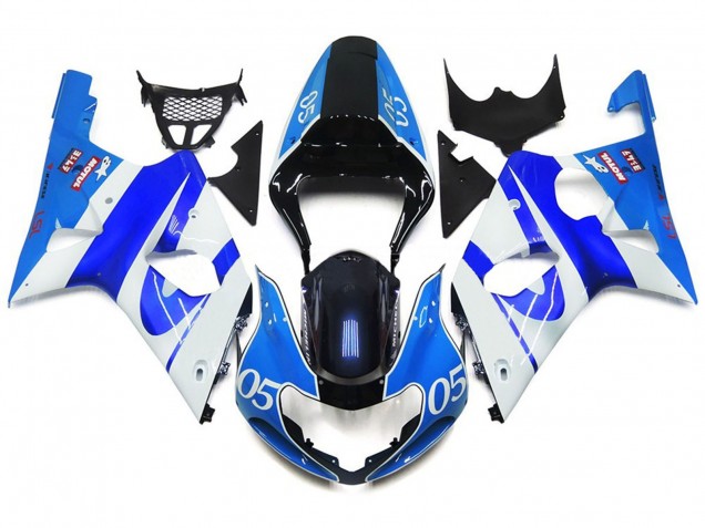 05 Bleu Brillant 00-02 GSXR 1000 Carénage Moto 05 Bleu Brillant 00-02 GSXR 1000 Carénage Moto