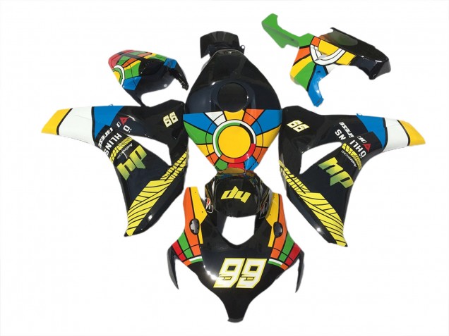 99 Multicolores 08-11 CBR1000RR Carénage Moto 99 Multicolores 08-11 CBR1000RR Carénage Moto
