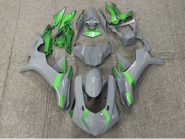 Accents Gris & Verts Nardo 15-19 R1 Carénage Moto