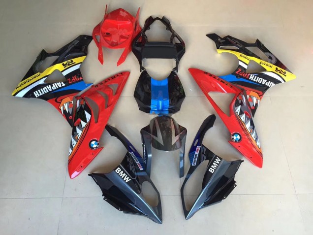 Alien Bleu & Blanc 09-14 S1000RR Carénage Moto Alien Bleu & Blanc 09-14 S1000RR Carénage Moto