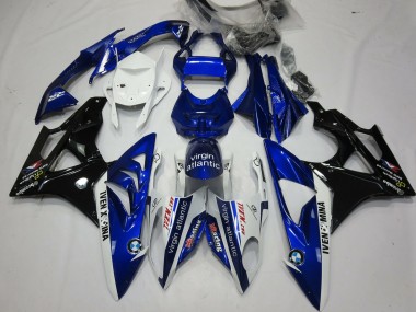 Alien Bleu & Blanc 09-14 S1000RR Carénage Moto
