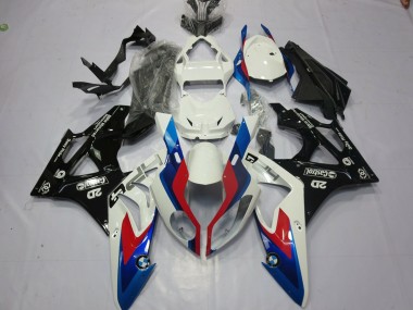 Alien Bleu & Blanc 09-14 S1000RR Carénage Moto