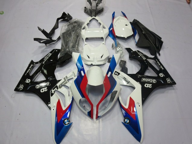 Alien Bleu & Blanc 09-14 S1000RR Carénage Moto Alien Bleu & Blanc 09-14 S1000RR Carénage Moto