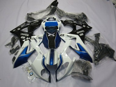 Alien Bleu & Blanc 09-14 S1000RR Carénage Moto