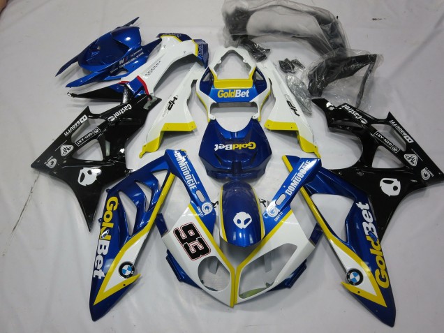 Alien Bleu & Blanc 09-14 S1000RR Carénage Moto