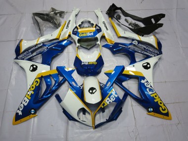 Alien Bleu & Blanc 09-14 S1000RR Carénage Moto