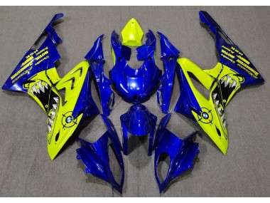 Alien Bleu & Blanc 09-14 S1000RR Carénage Moto