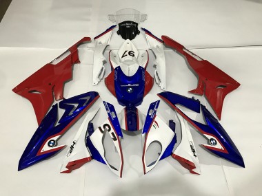Alien Bleu & Blanc 09-14 S1000RR Carénage Moto
