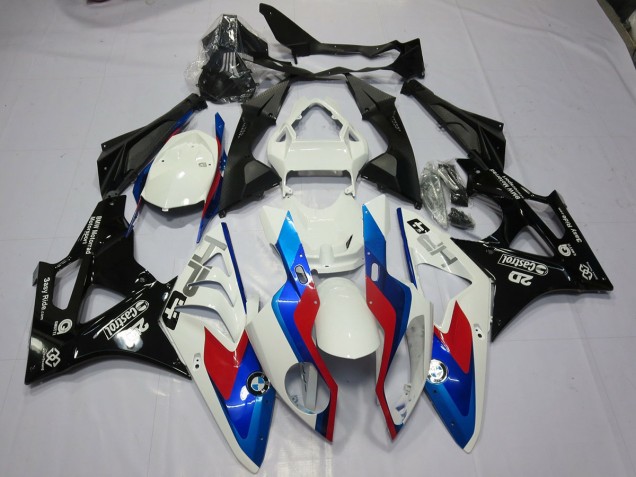 Alien Bleu & Blanc 09-14 S1000RR Carénage Moto