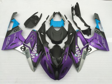 Alien Bleu & Blanc 09-14 S1000RR Carénage Moto