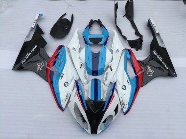 Alien Bleu & Blanc 09-14 S1000RR Carénage Moto