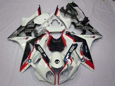 Alien Bleu & Blanc 09-14 S1000RR Carénage Moto