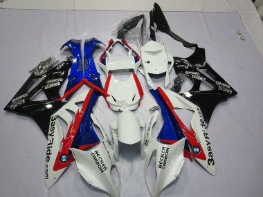 Alien Bleu & Blanc 09-14 S1000RR Carénage Moto