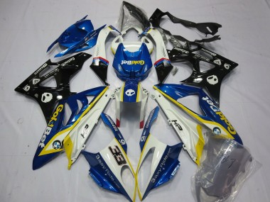 Alien Bleu & Blanc 09-14 S1000RR Carénage Moto