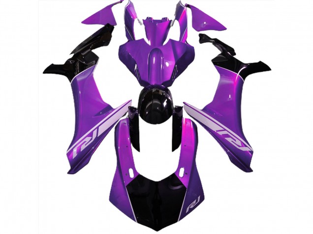 Ambiance Violet & Noir 15-19 R1 Carénage Moto
