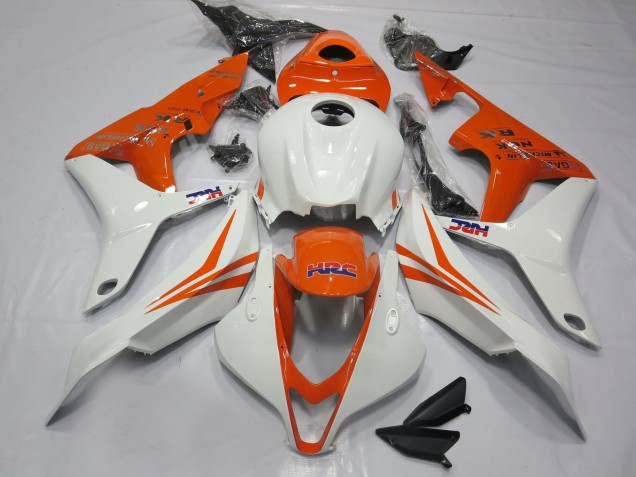 Arancione E Bianco HRC 07-08 CBR600RR Carénage Moto Arancione E Bianco HRC 07-08 CBR600RR Carénage Moto