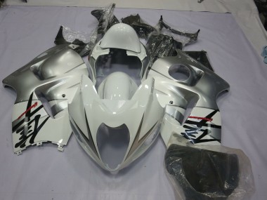 Argent Blanc 97-07 GSXR 1300 Carénage Moto