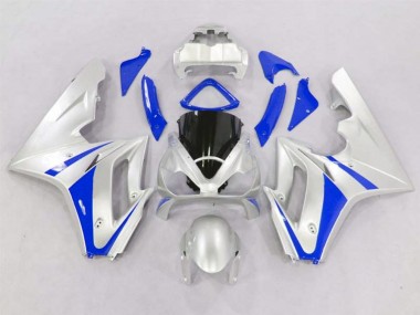 Argent & Bleu 06-08 Daytona 675 Carénage Moto