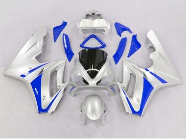 Argent & Bleu 06-08 Daytona 675 Carénage Moto
