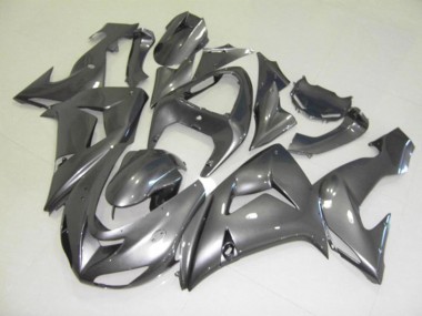 Argent Brillant 06-07 ZX10R Carénage Moto