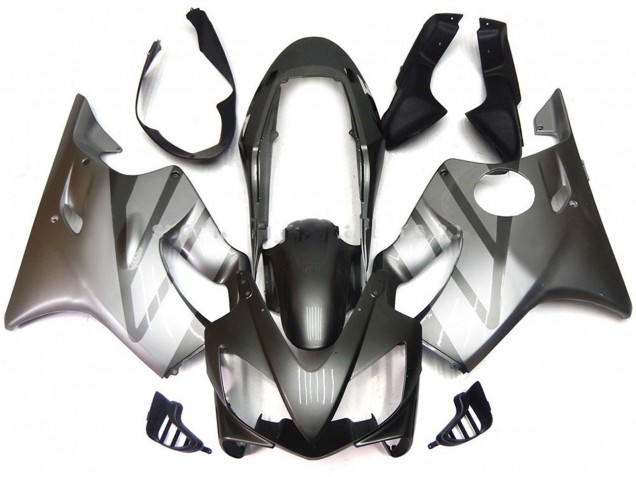 Argent & Gris Brillant 04-07 CBR600 F4i Carénage Moto Argent & Gris Brillant 04-07 CBR600 F4i Carénage Moto