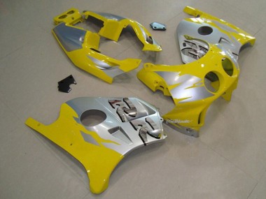 Argent Jaune 90-98 CBR250RR Carénage Moto