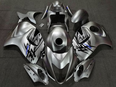 Argent Liquide & Bleu 08-20 GSXR 1300 Carénage Moto