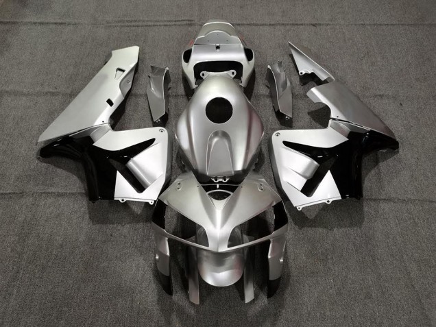 Argent Mat & Noir 05-06 CBR600RR Carénage Moto Argent Mat & Noir 05-06 CBR600RR Carénage Moto