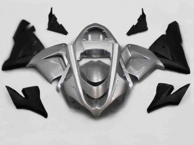Argent Noir 04-05 ZX10R Carénage Moto