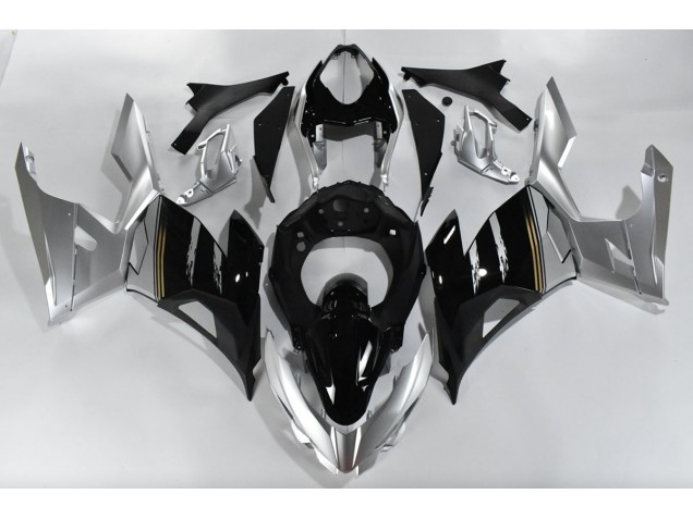 Argent & Noir 18-23 Ninja 400 Carénage Moto Argent & Noir 18-23 Ninja 400 Carénage Moto
