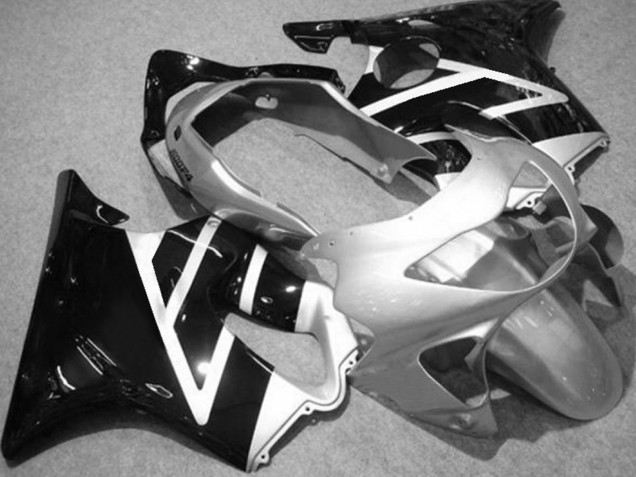 Argent Noir 99-00 CBR600 F4 Carénage Moto Argent Noir 99-00 CBR600 F4 Carénage Moto