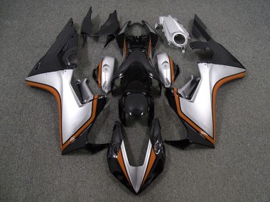 Argent & Noir & Orange 17-23 CBR1000RR Carénage Moto