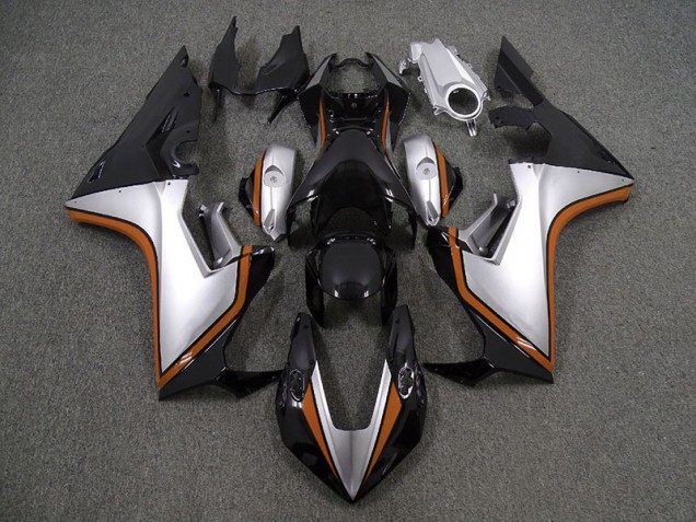 Argent & Noir & Orange 17-23 CBR1000RR Carénage Moto Argent & Noir & Orange 17-23 CBR1000RR Carénage Moto