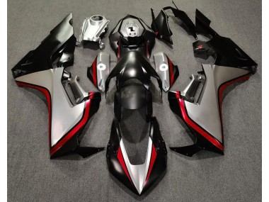 Argent & Noir & Rouge 17-23 CBR1000RR Carénage Moto