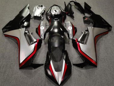 Argent & Noir & Rouge 17-23 CBR1000RR Carénage Moto