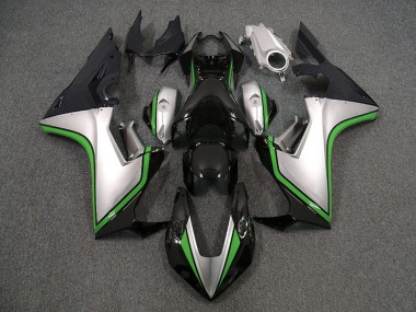 Argent & Noir & Vert 17-23 CBR1000RR Carénage Moto