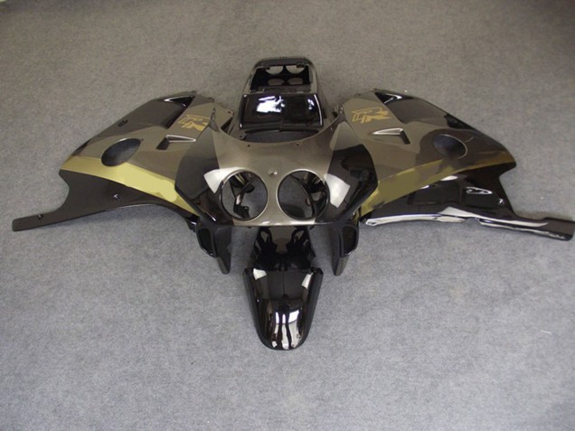 Argent Or & Noir 90-98 CBR250RR Carénage Moto Argent Or & Noir 90-98 CBR250RR Carénage Moto