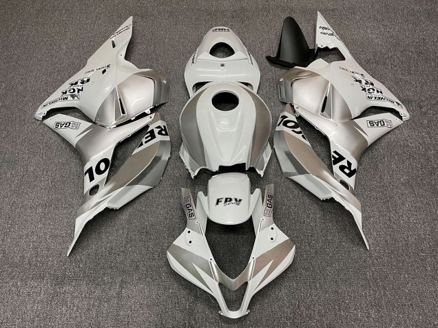 Argent Repsol 09-12 CBR600RR Carénage Moto Argent Repsol 09-12 CBR600RR Carénage Moto