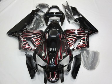 Argento E Rosso Fiamma 05-06 CBR600RR Carénage Moto
