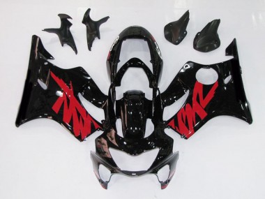 Autocollant Rouge Noir Brillant 99-00 CBR600 F4 Carénage Moto