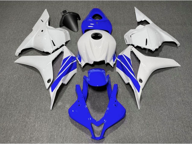 Bande Latérale Bleu Foncé & Blanche 09-12 CBR600RR Carénage Moto Bande Latérale Bleu Foncé & Blanche 09-12 CBR600RR Carénage Moto