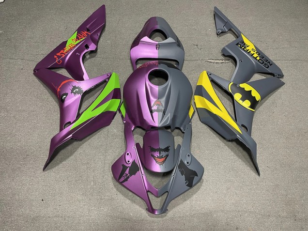 Bat Man Contre Joker Matte 07-08 CBR600RR Carénage Moto Bat Man Contre Joker Matte 07-08 CBR600RR Carénage Moto