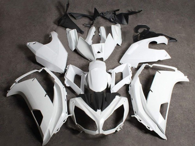 Blanc 12-16 Ninja 650R Carénage Moto Blanc 12-16 Ninja 650R Carénage Moto