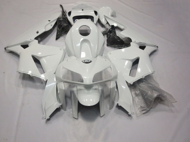 Blanc Brillant 05-06 CBR600RR Carénage Moto Blanc Brillant 05-06 CBR600RR Carénage Moto